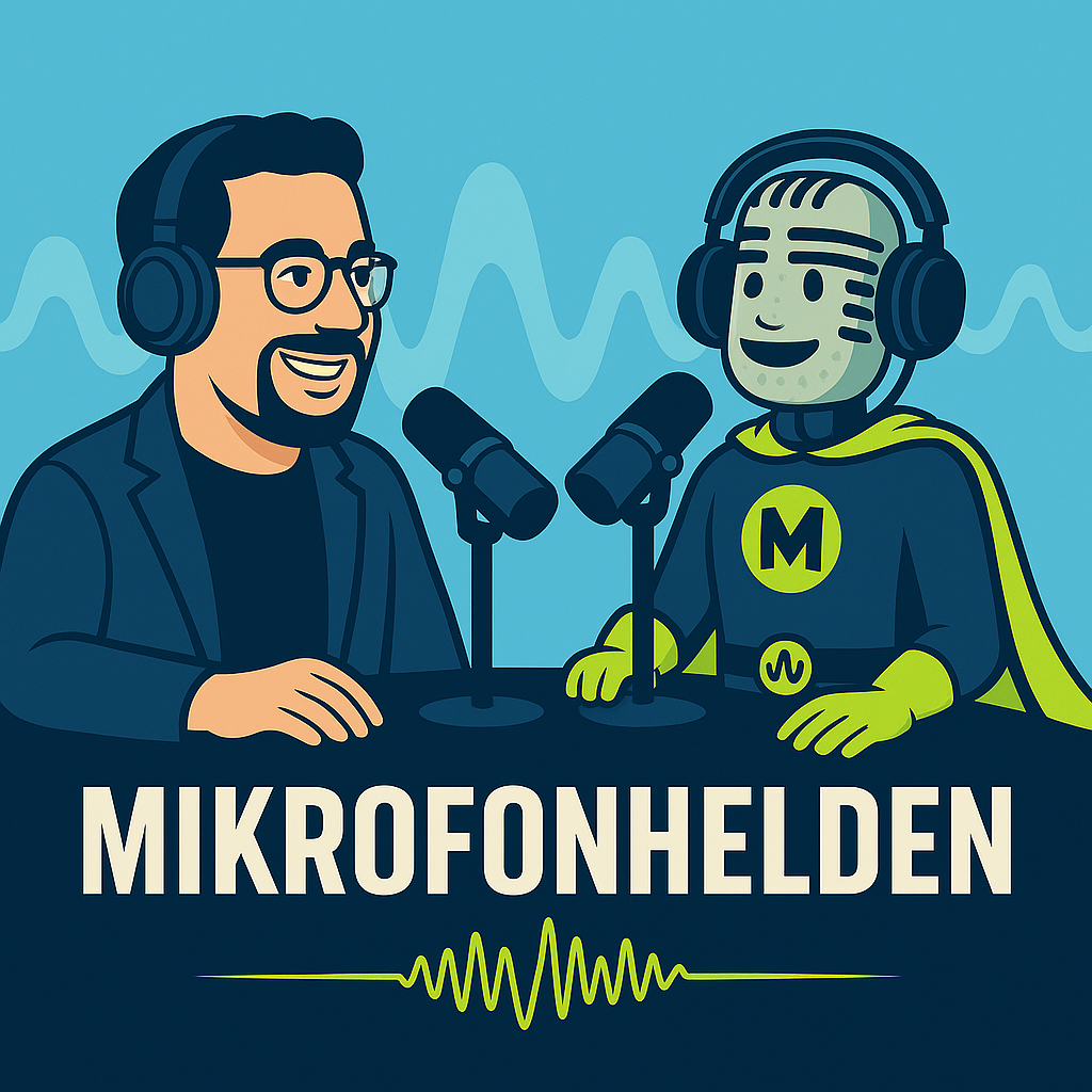 Podcast-Cover Mikrofonhelden
